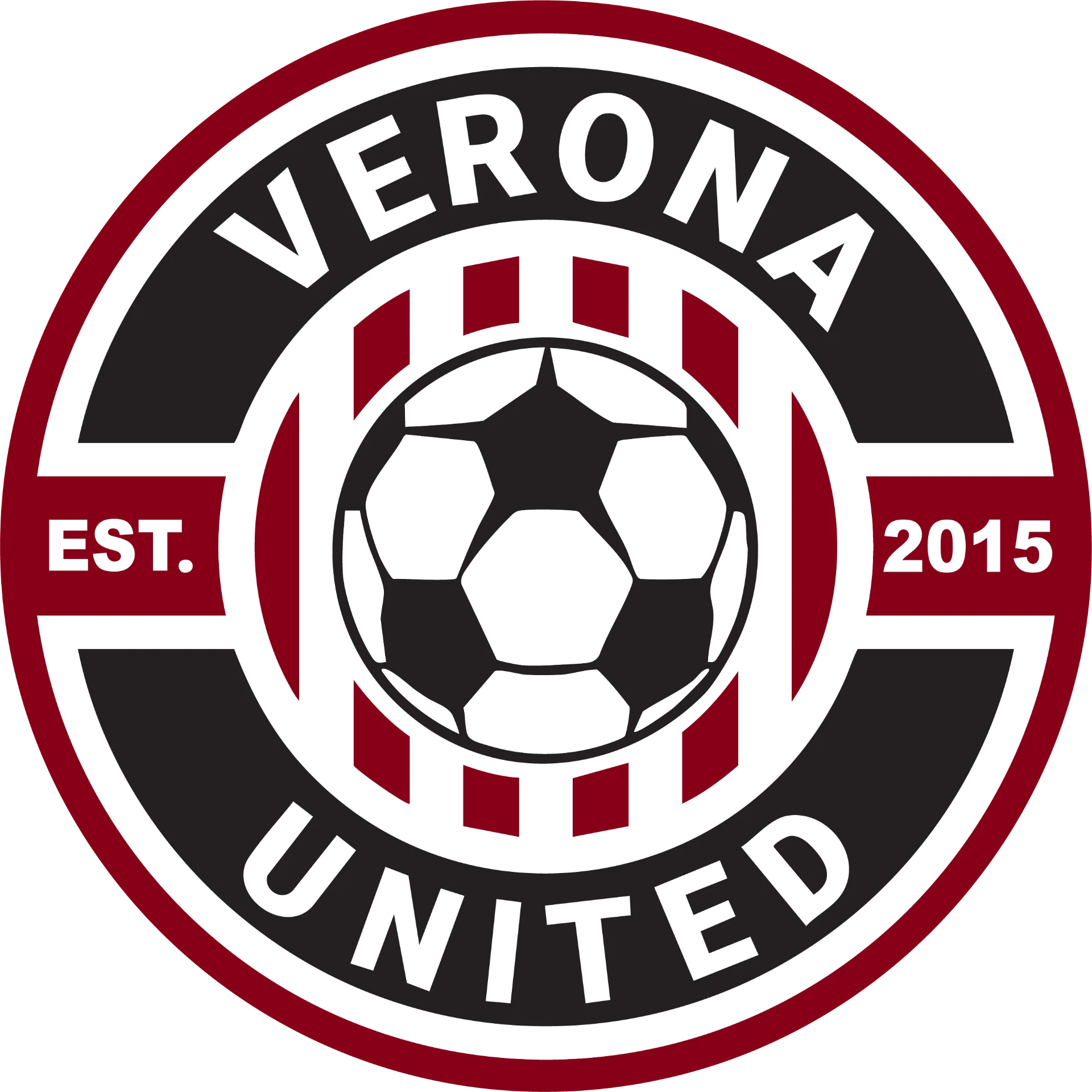 Verona United soccer club crest